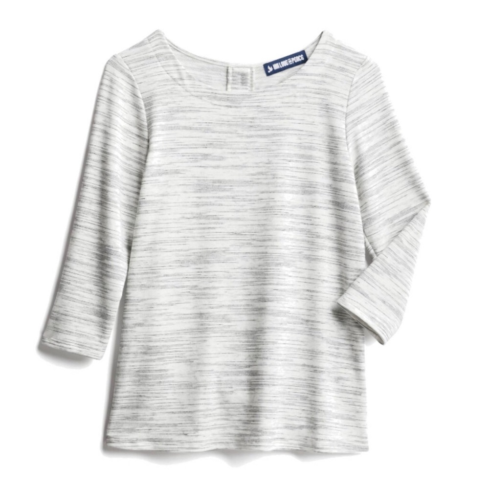 📌🆕 Ink Love & Peace • Button Back • Top